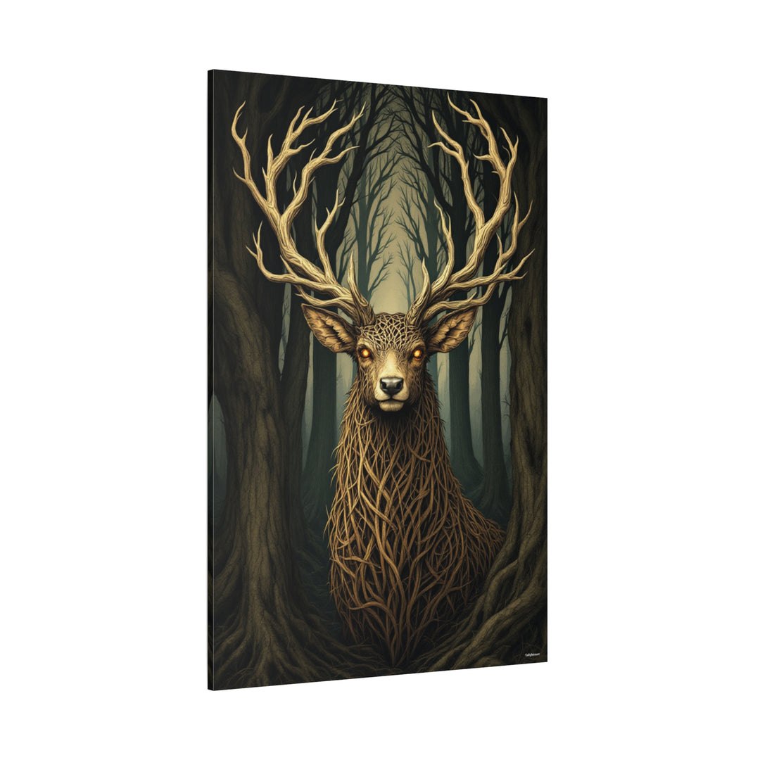 Magical Stag Canvas Art