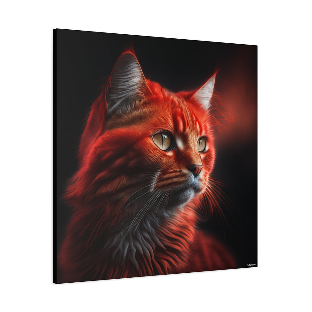 Red Cat Portrait