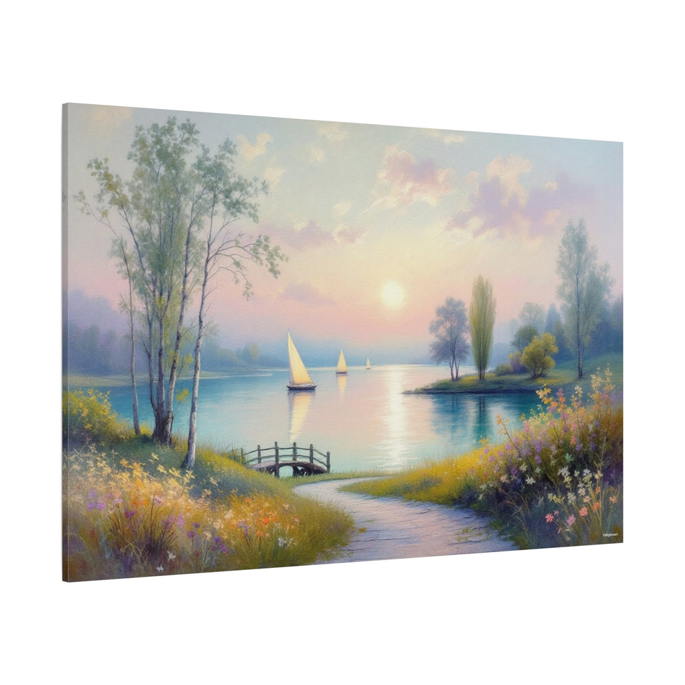 Sunlit Serenity Canvas Wall Art