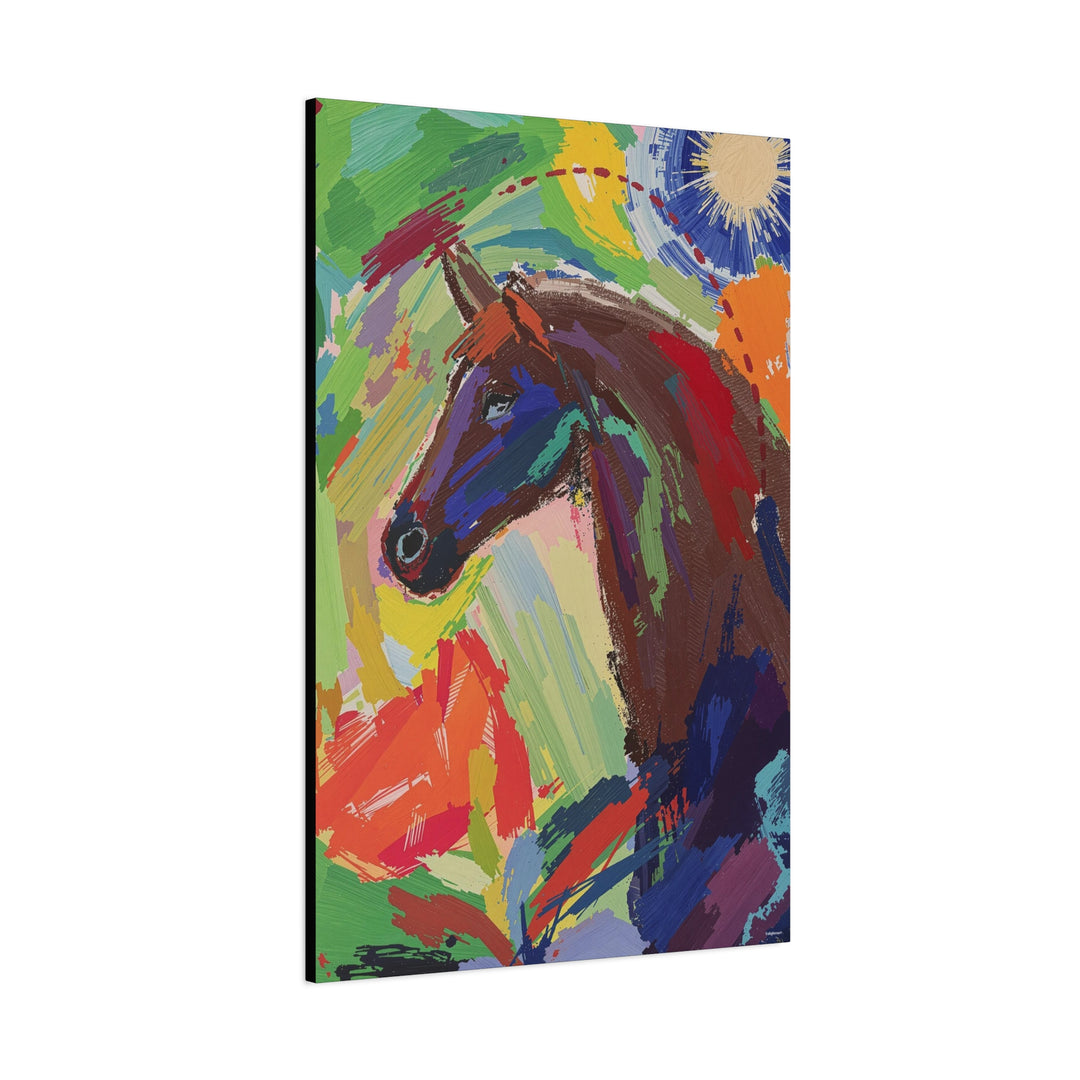 Colourful Horse Portrait