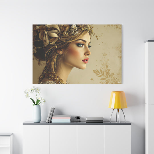 The Maiden of Grace Canvas Wall Art