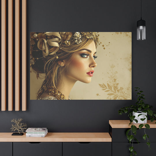 The Maiden of Grace Canvas Wall Art