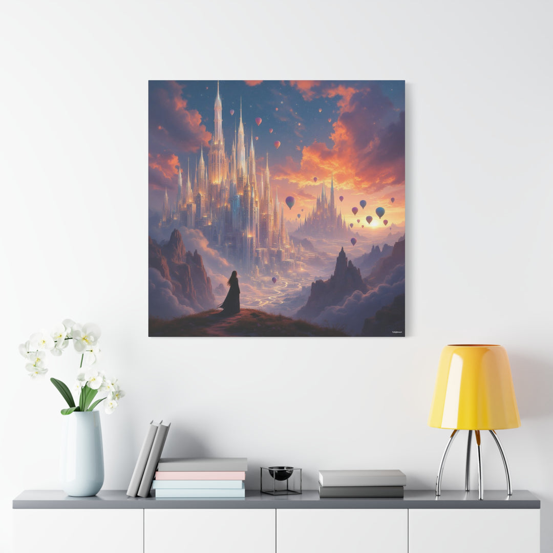 Enchanting Castle Canvas Wall Art