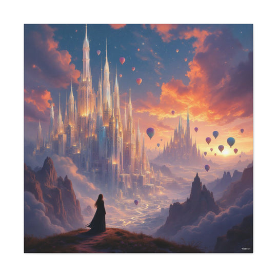 Enchanting Castle Canvas Wall Art