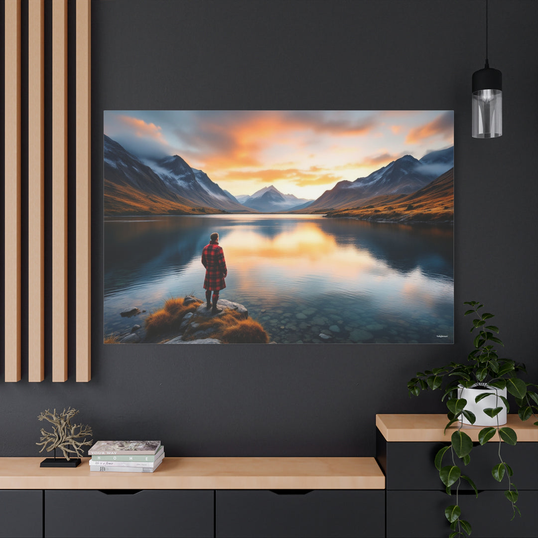 Sunset Serenade Canvas Wall Art