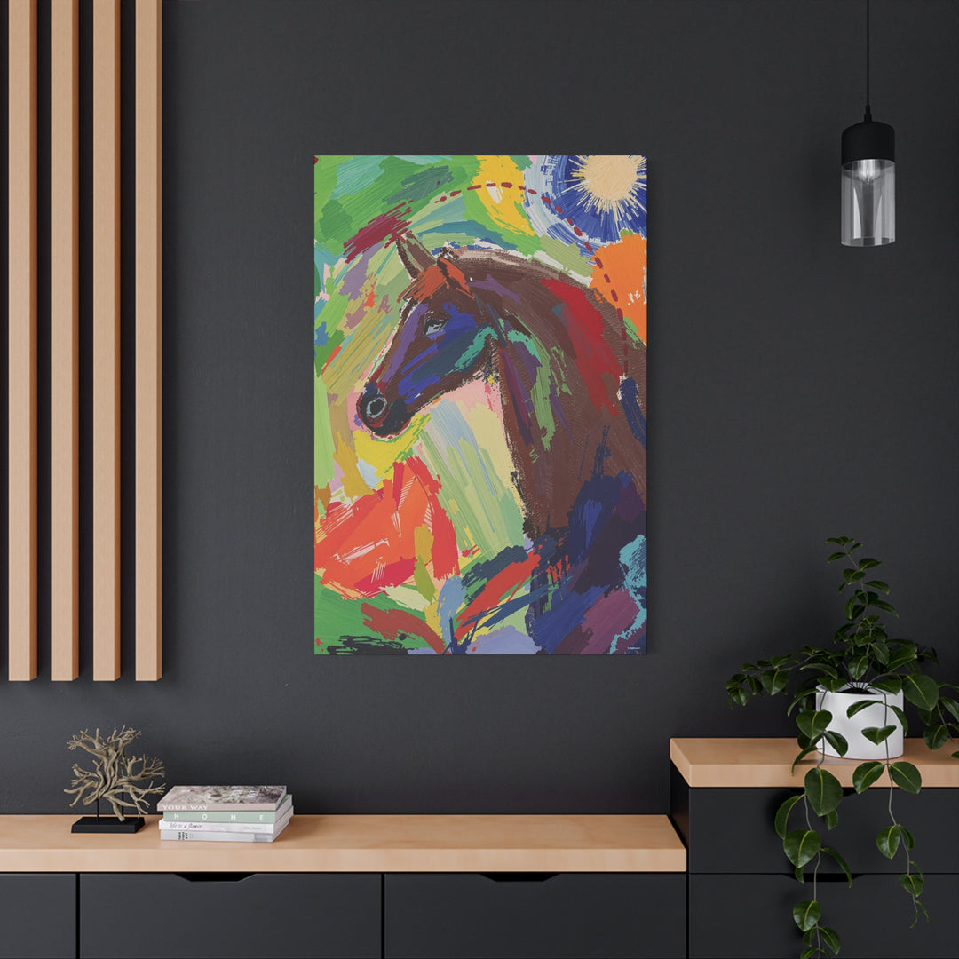 Colourful Horse Portrait