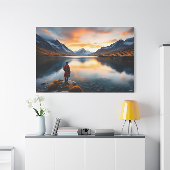 Sunset Serenade Canvas Wall Art