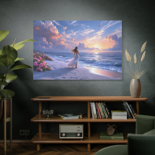 Sunset Beach Canvas Art