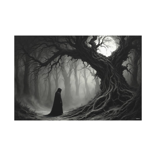 Dark Forest Canvas Art