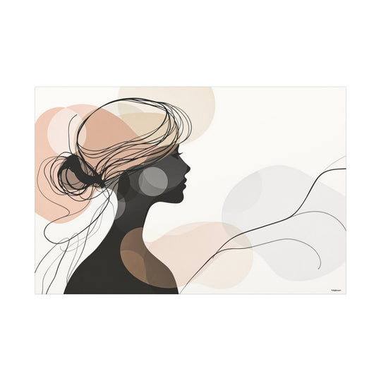 Elegant Woman Silhouette