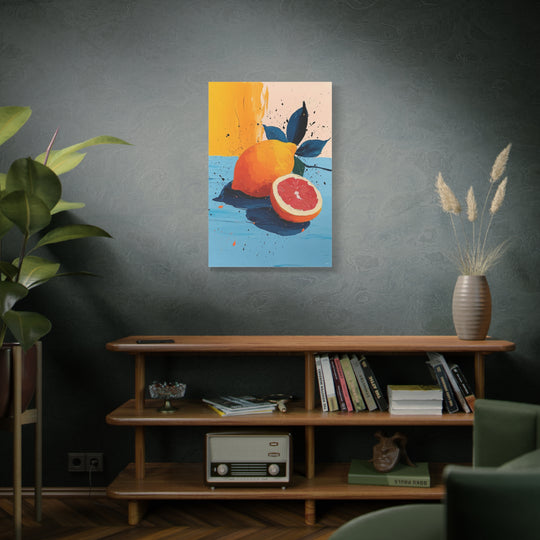 Vibrant Citrus Canvas Wall Art