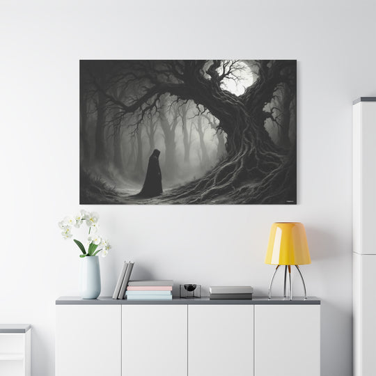 Dark Forest Canvas Art