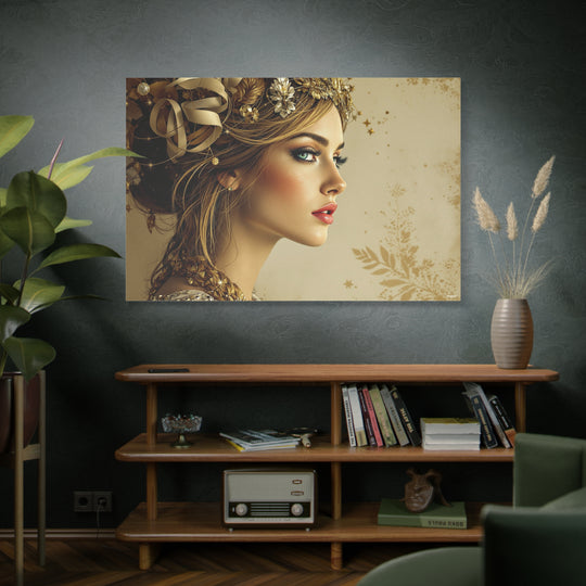 The Maiden of Grace Canvas Wall Art