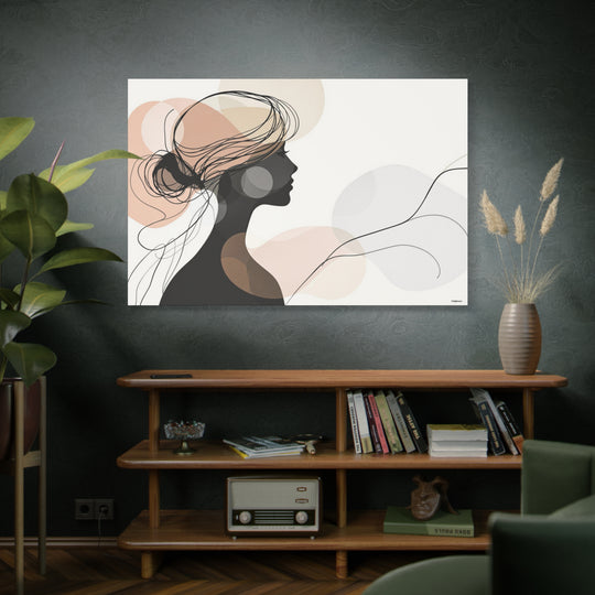 Elegant Woman Silhouette