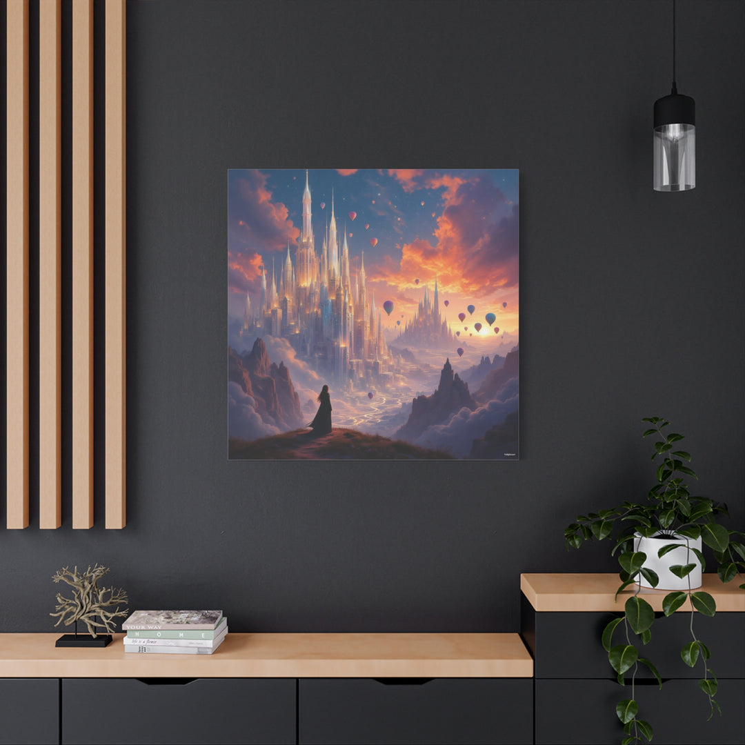 Enchanting Castle Canvas Wall Art