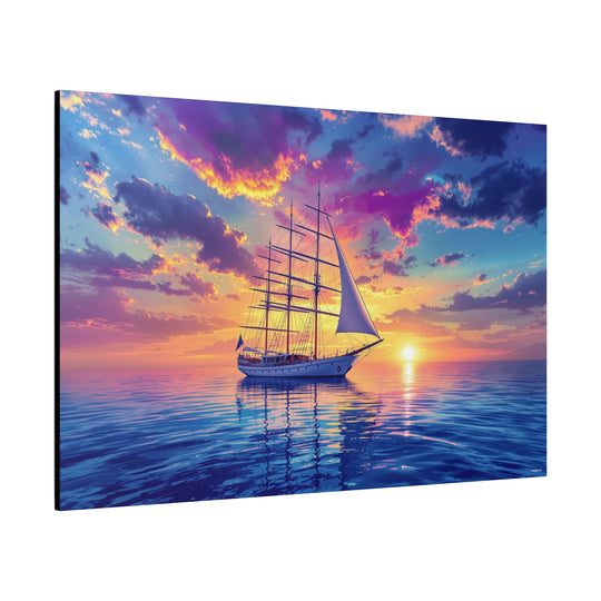 Sailboat At Sunset