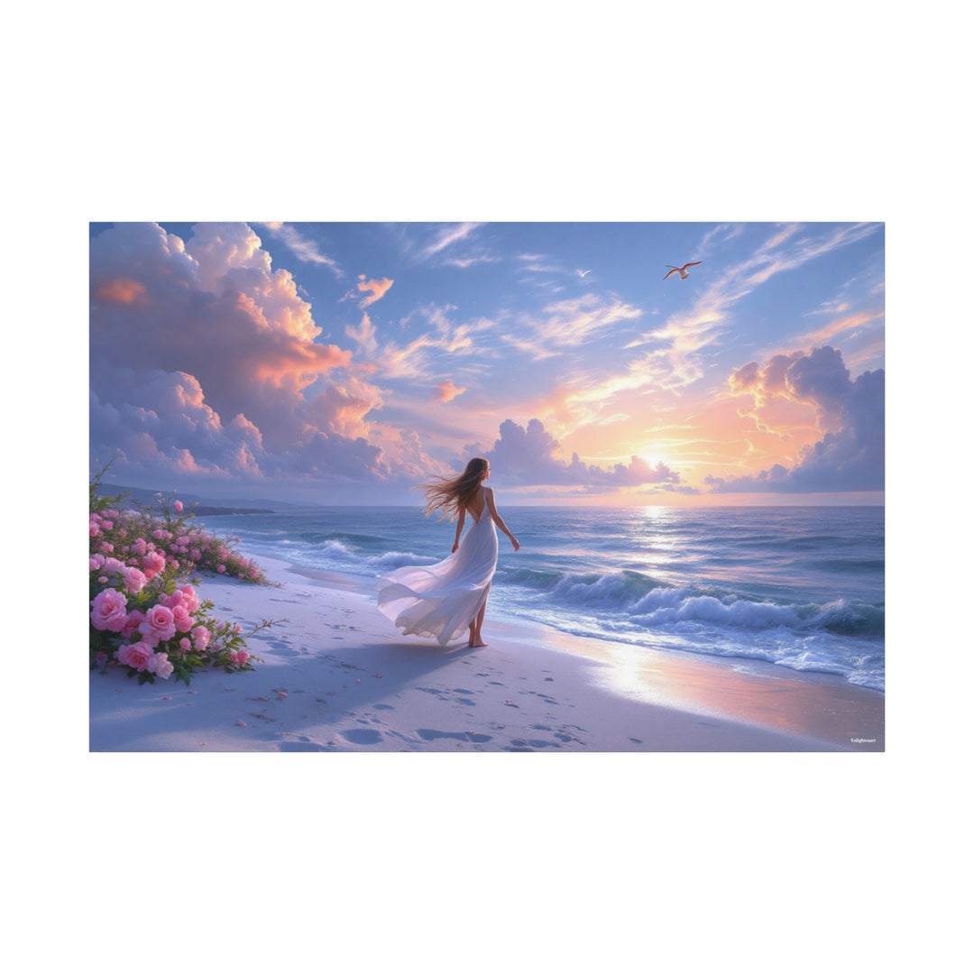 Sunset Beach Canvas Art