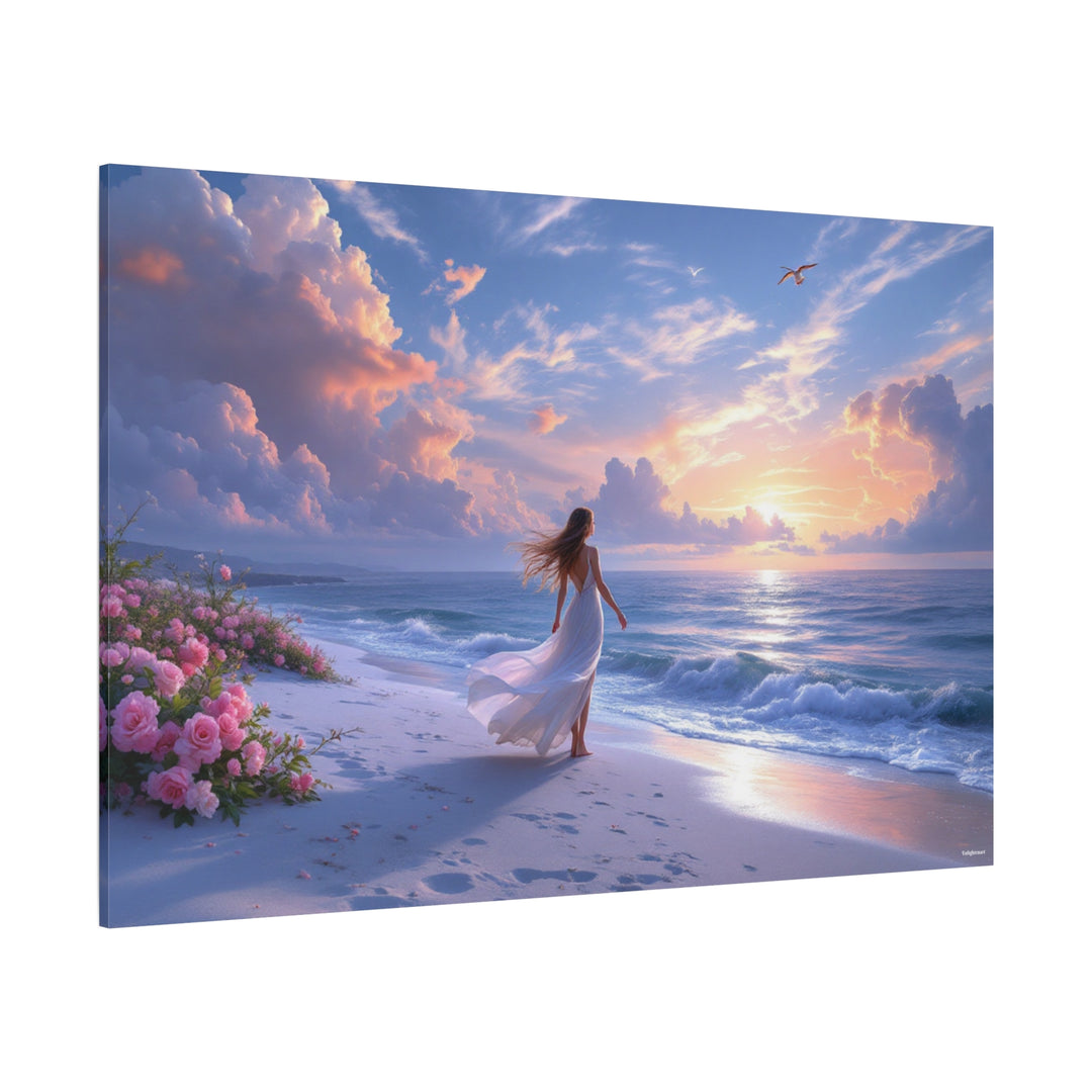 Sunset Beach Canvas Art