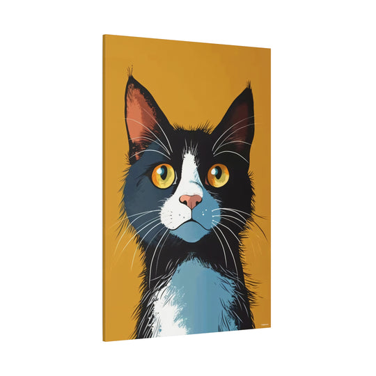 Cat Portrait Canvas Wall Art