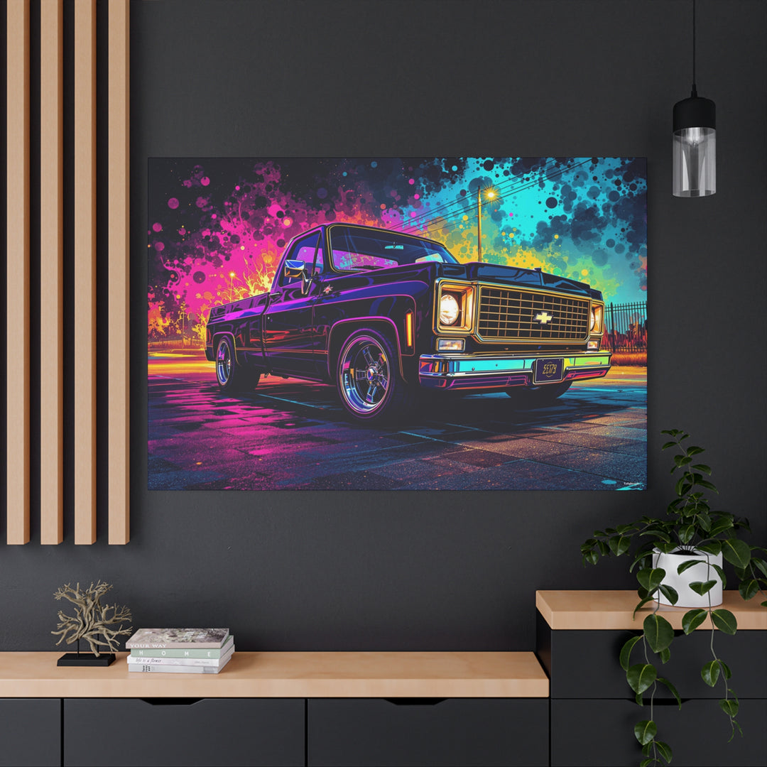 Vibrant Chevy Truck