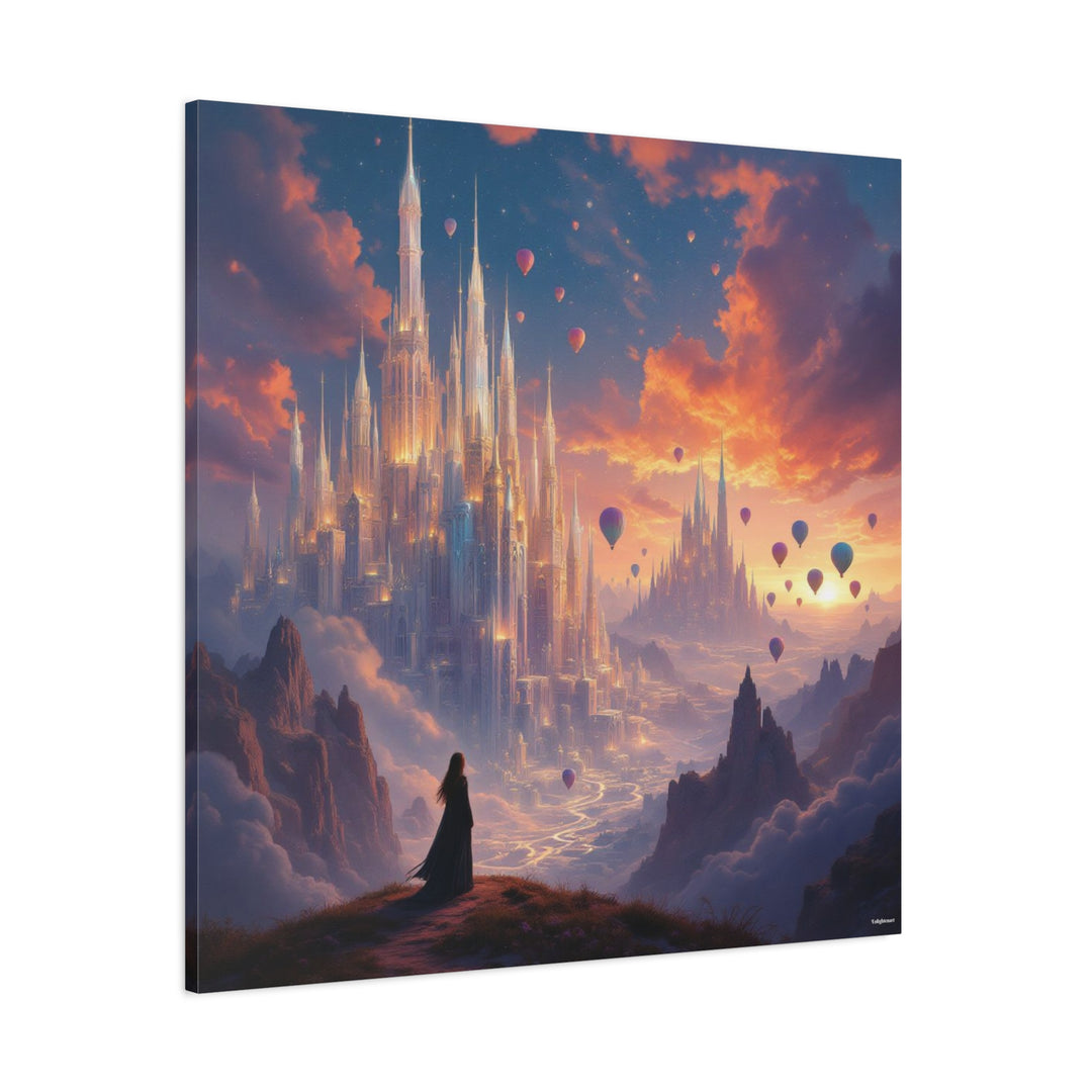 Enchanting Castle Canvas Wall Art