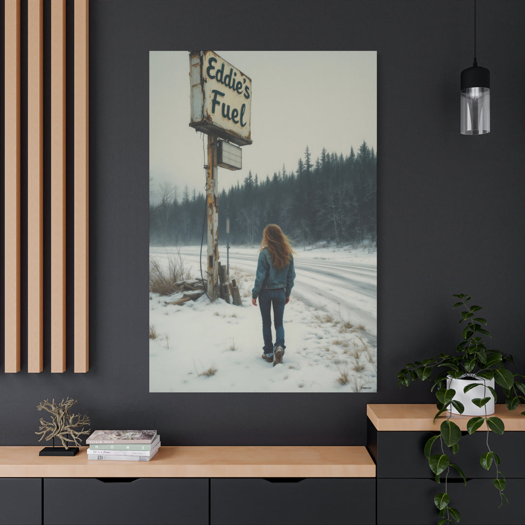 Rustic Winter Scene