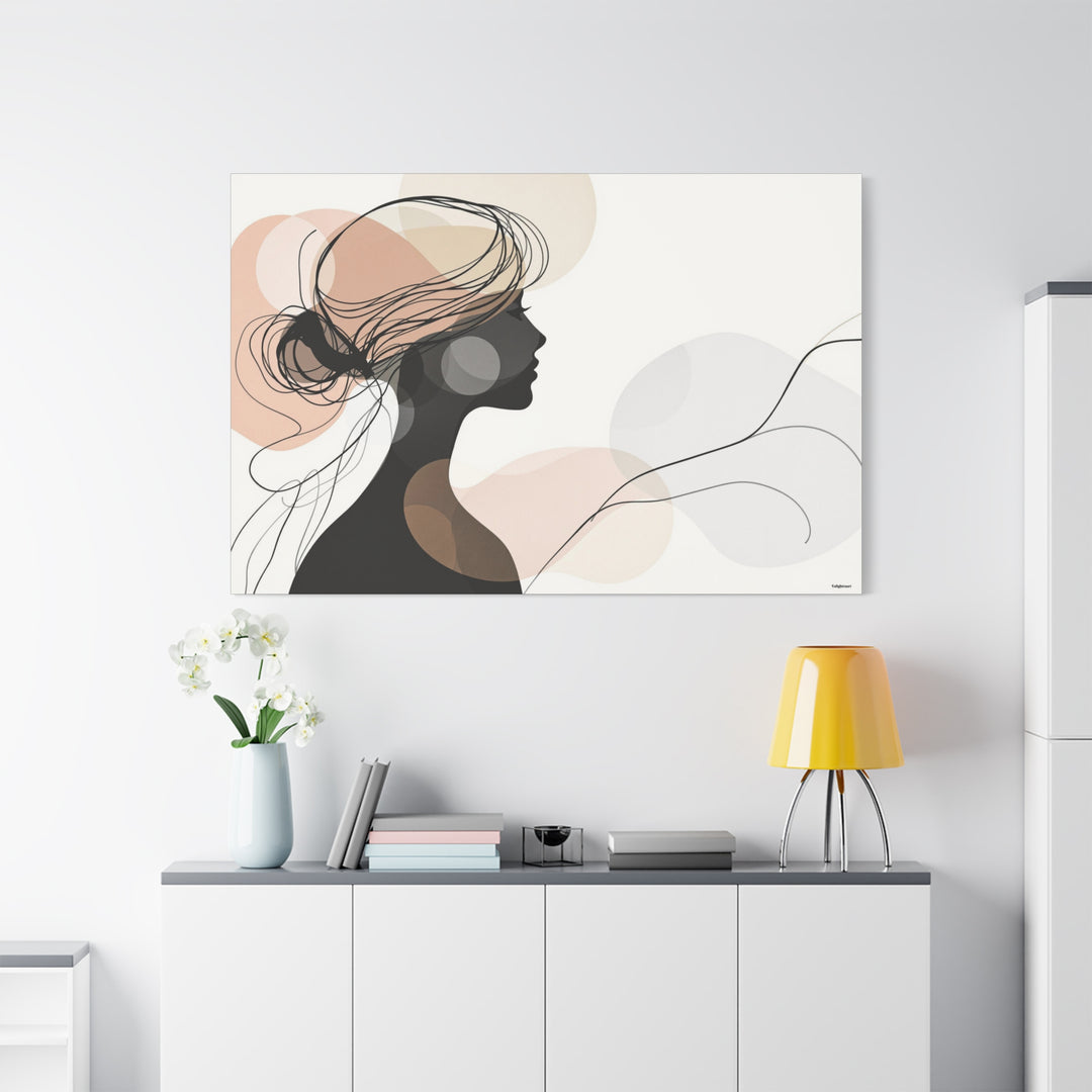 Elegant Woman Silhouette