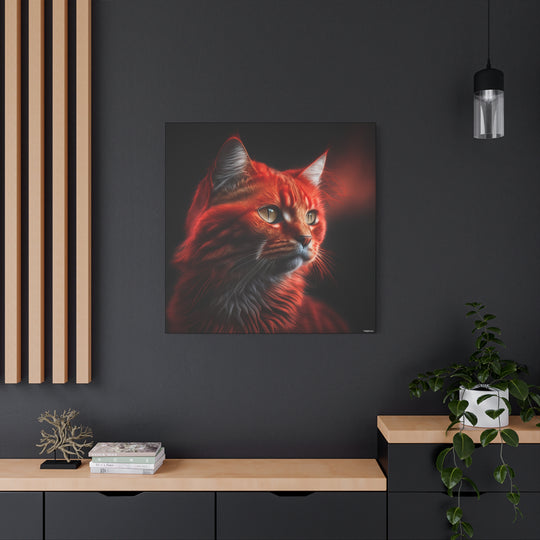 Red Cat Portrait