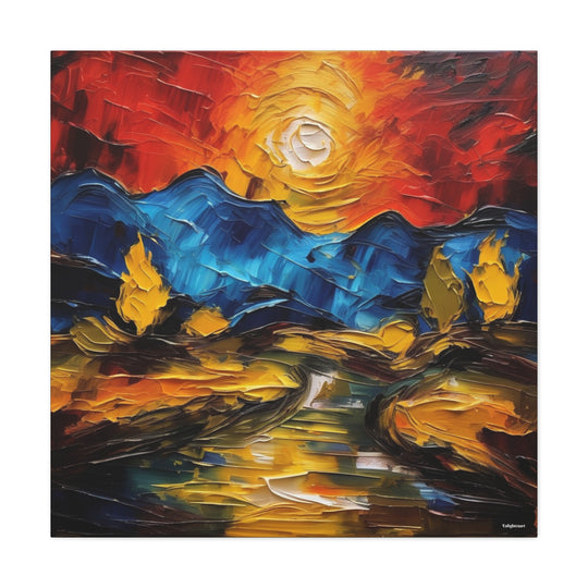 Vibrant Sunset Landscape