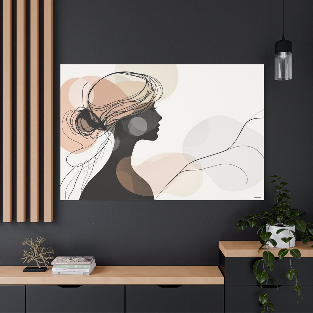 Elegant Woman Silhouette