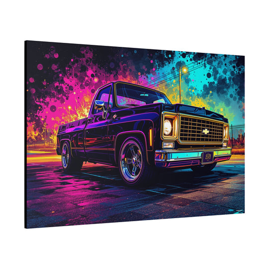 Vibrant Chevy Truck