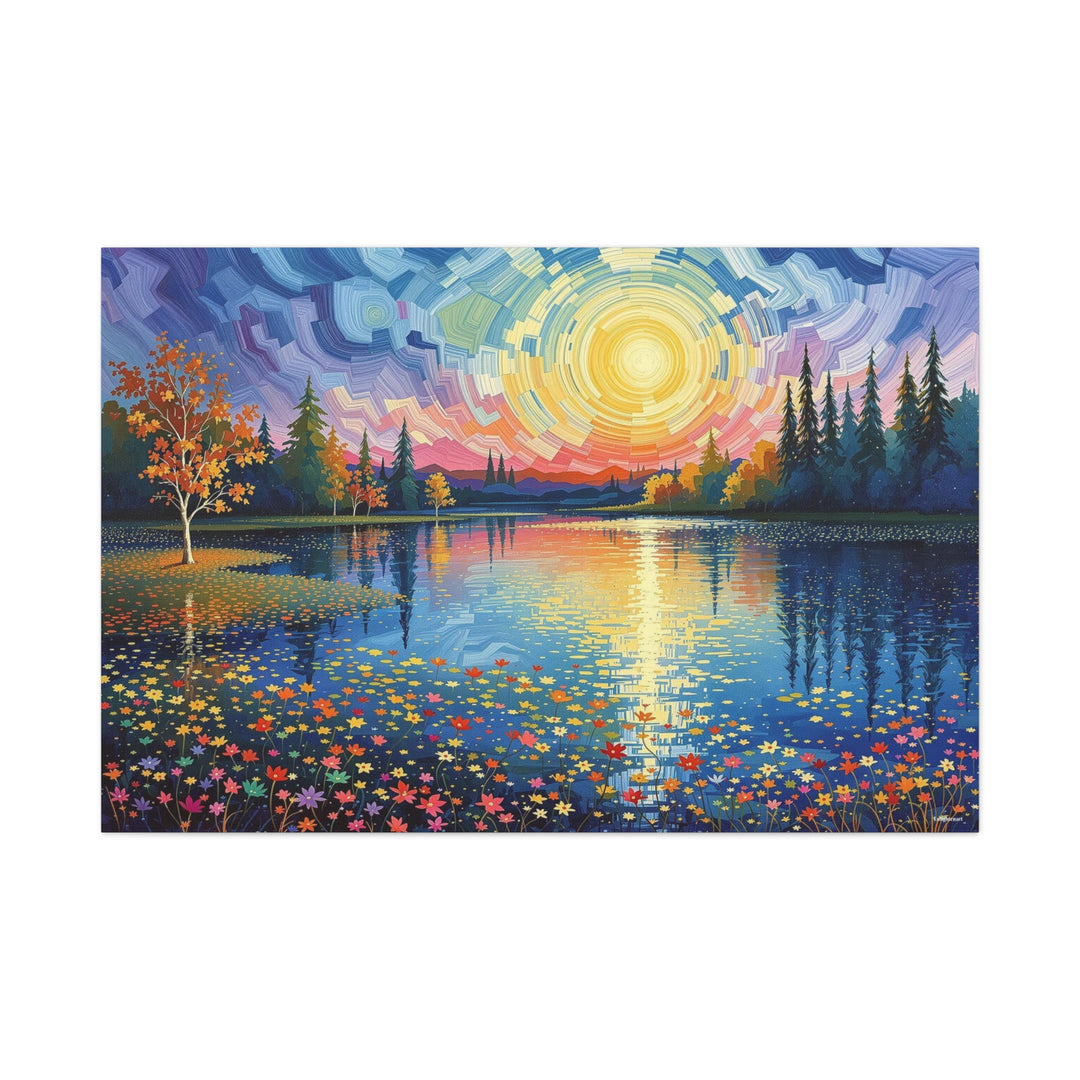 The Painted Horizon Canvas Wall Art