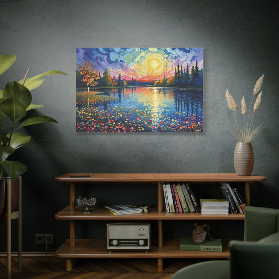 The Painted Horizon Canvas Wall Art