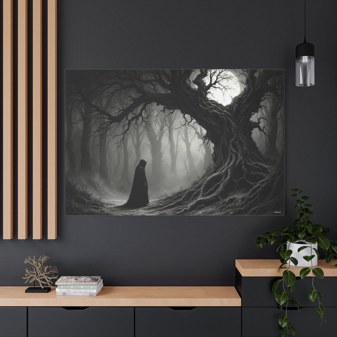 Dark Forest Canvas Art