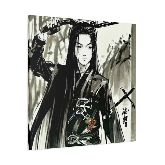 Master of the Sword Canvas Wall Art