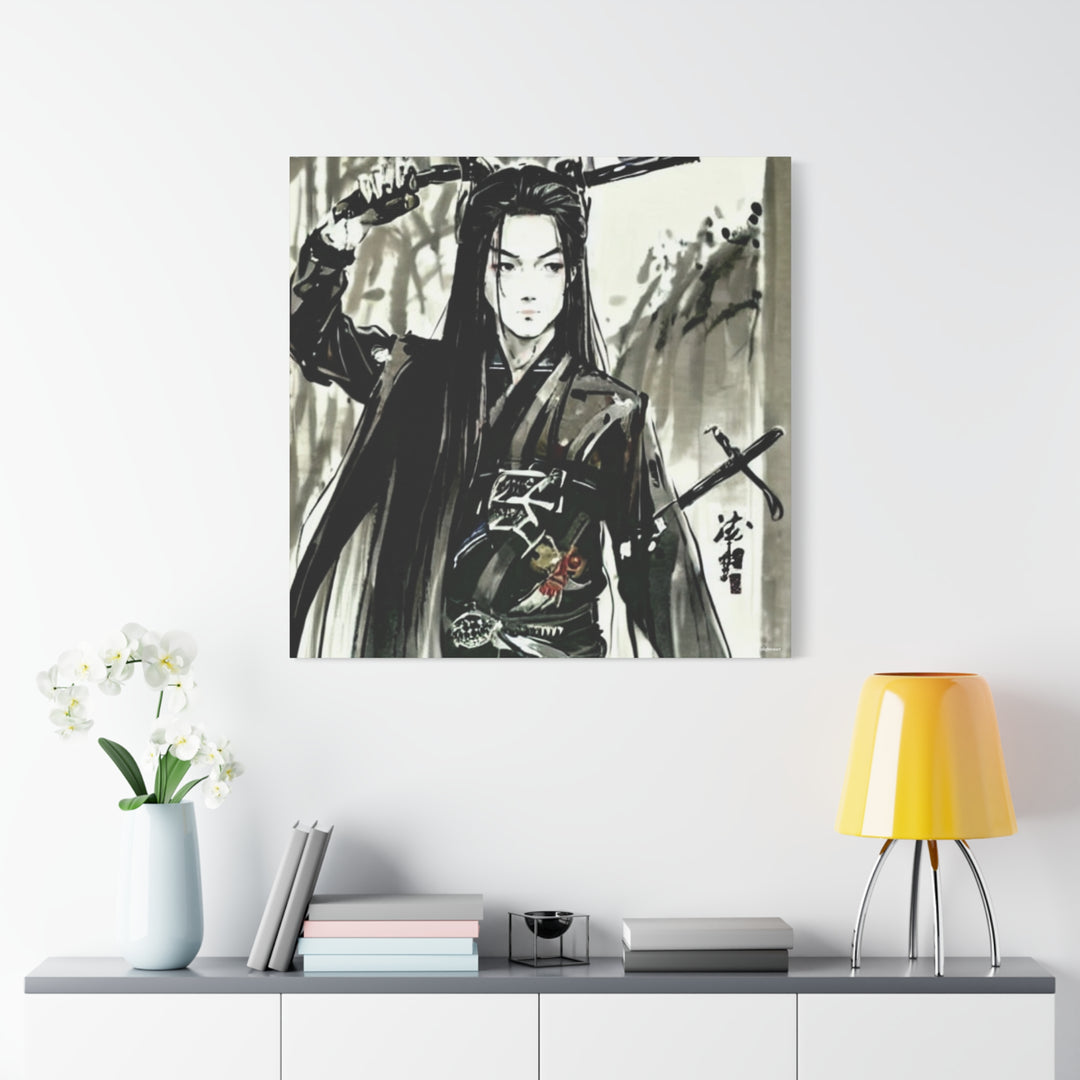 Master of the Sword Canvas Wall Art