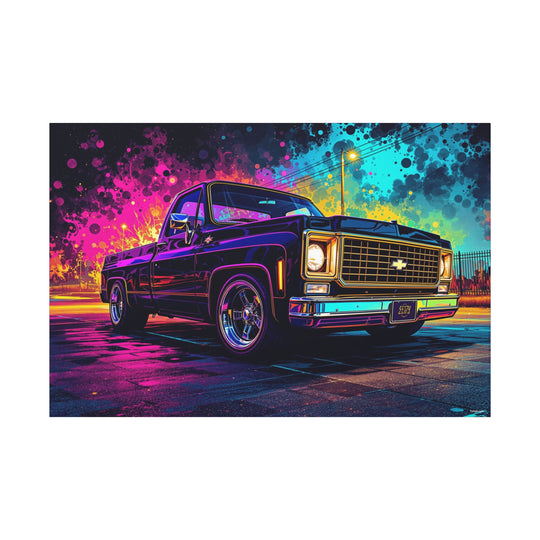 Vibrant Chevy Truck