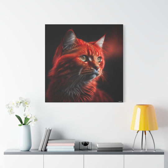 Red Cat Portrait