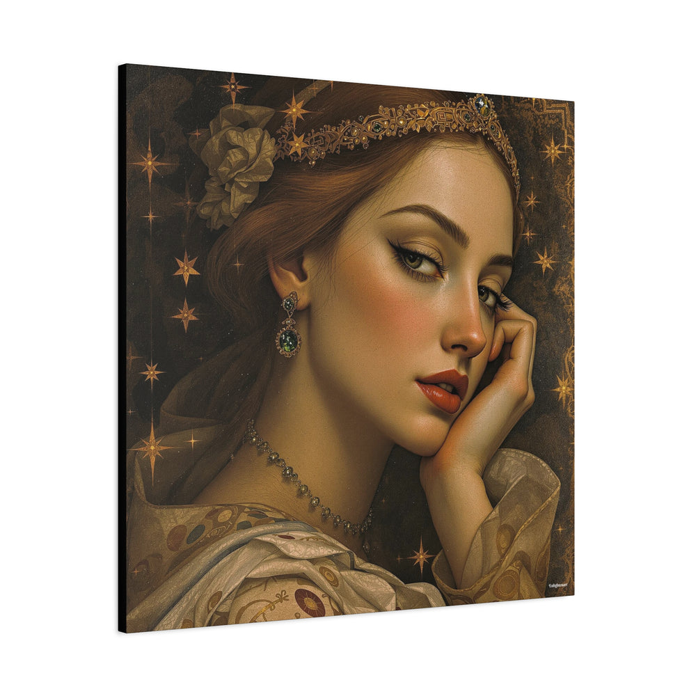 Elegant Starry Portrait