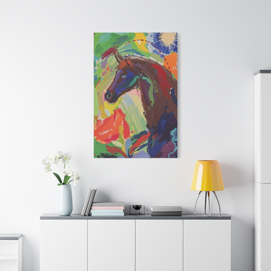 Colourful Horse Portrait