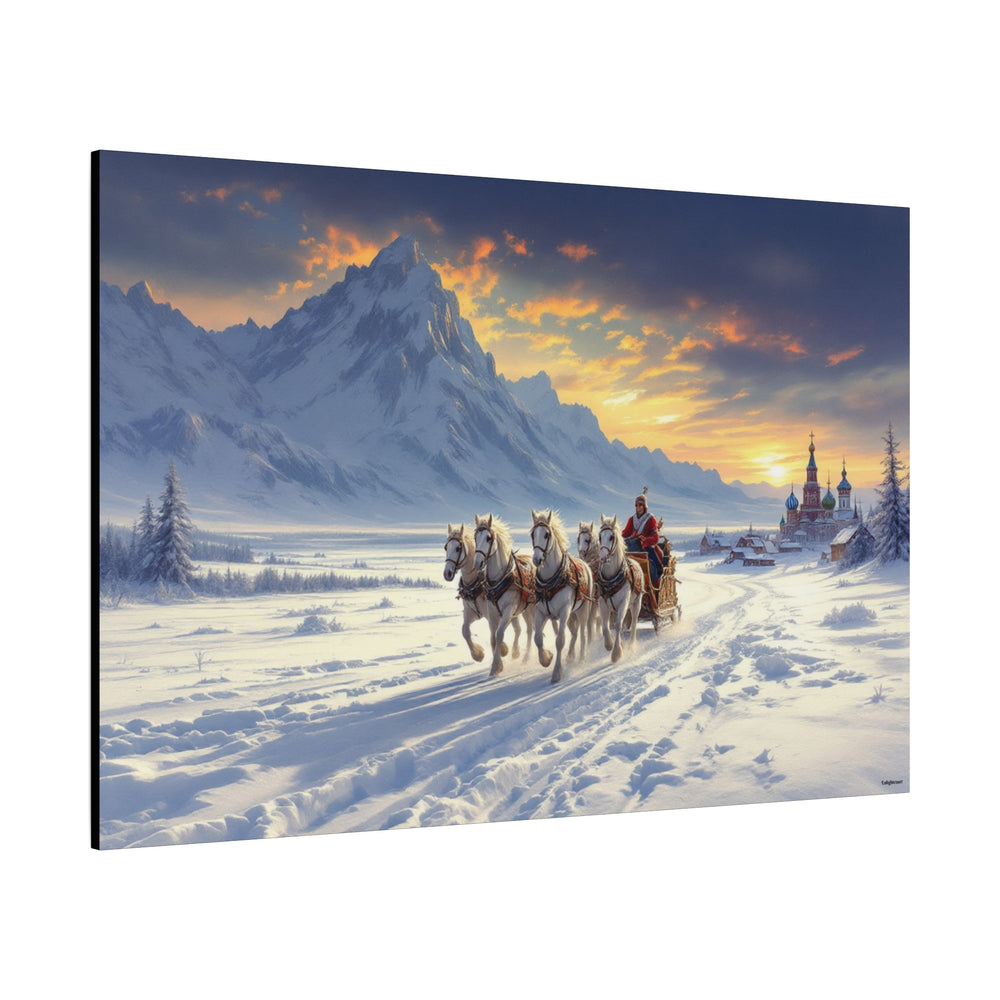 Winter Horse Sleigh Ride