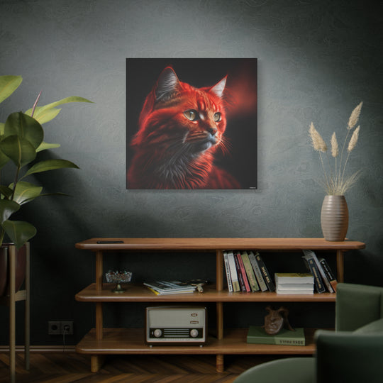 Red Cat Portrait